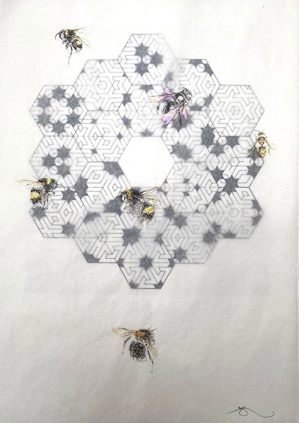 Jess Albarn, Bees of Pattern 4